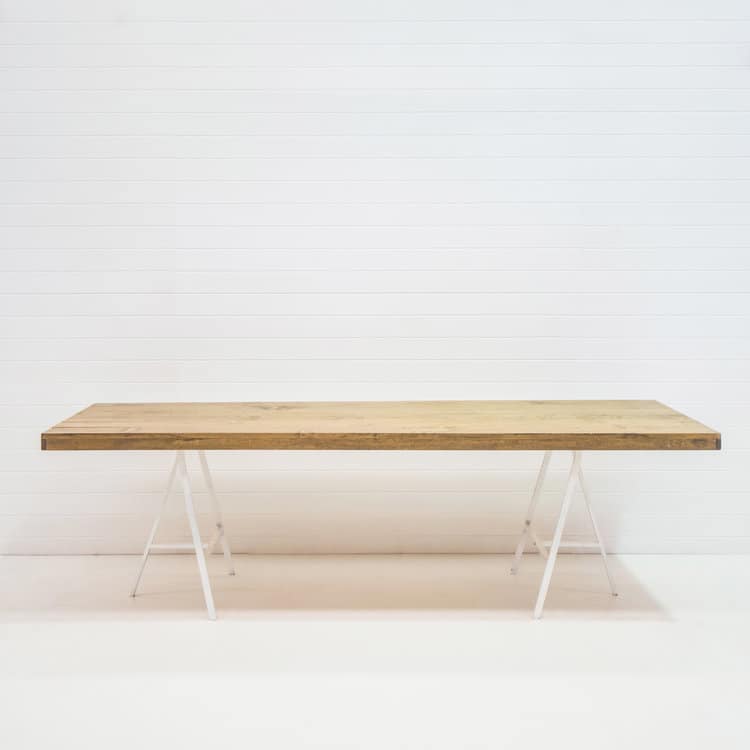 LONG TIMBER DINING TABLE