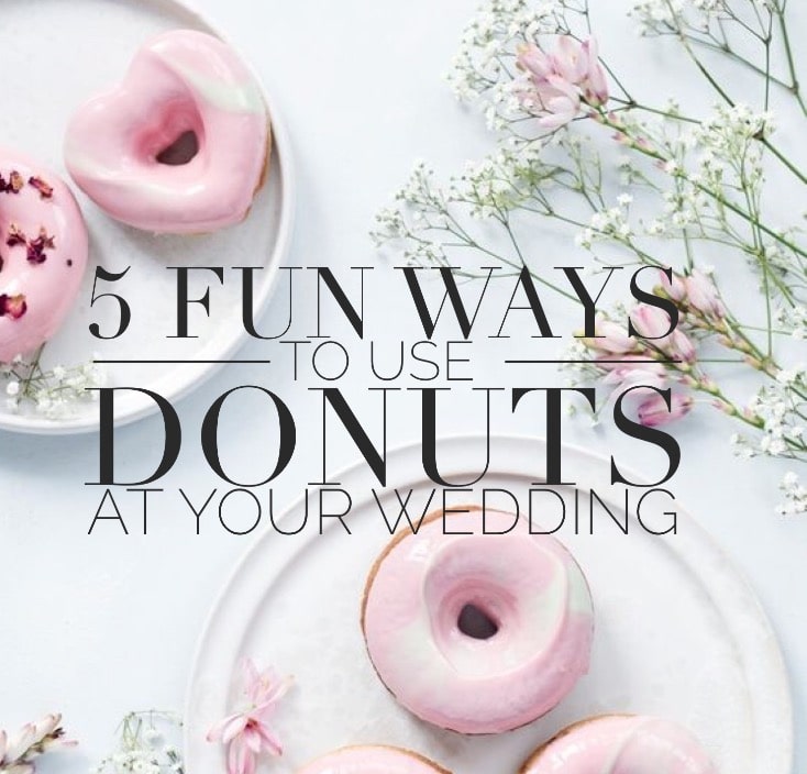 5 fun ways to use donuts