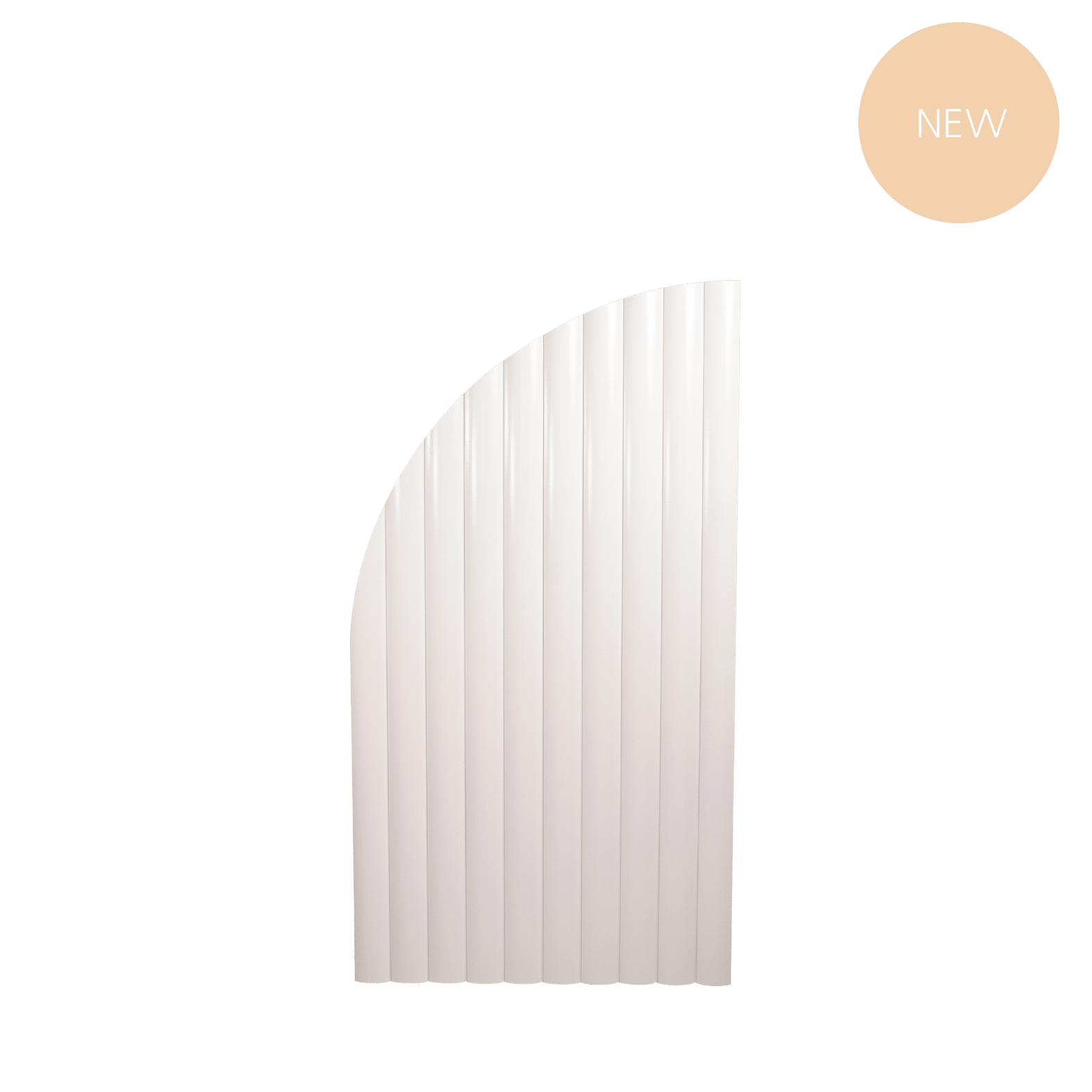 Half Arch Backdrop MEDIUM - Cream Textured