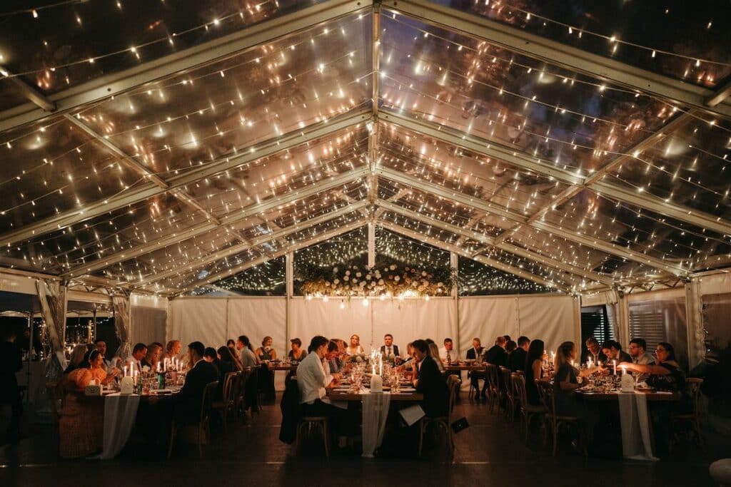 How to plan a marquee wedding reception hampton event hire5 1