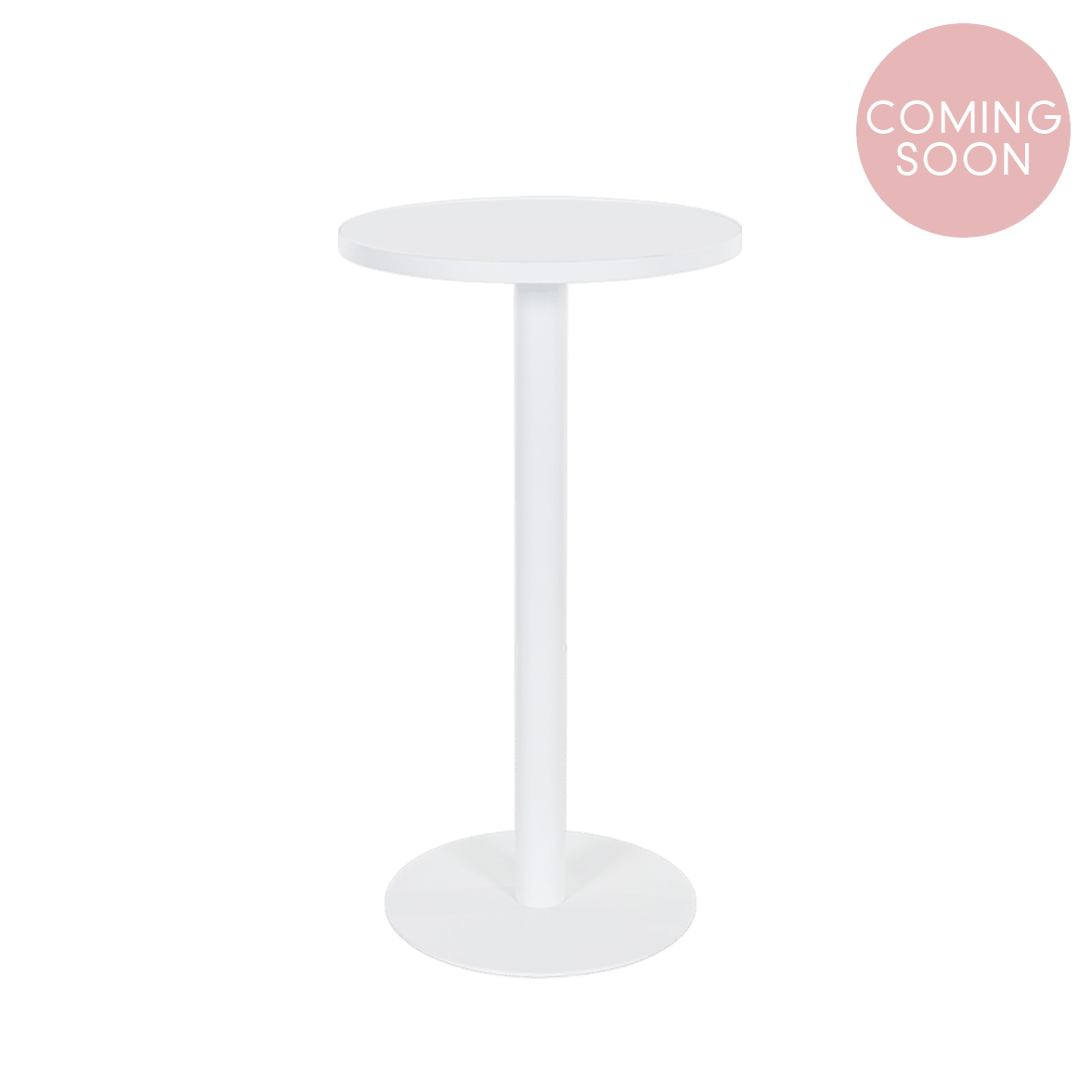 Cocktail Round Dry Bar Table Hire